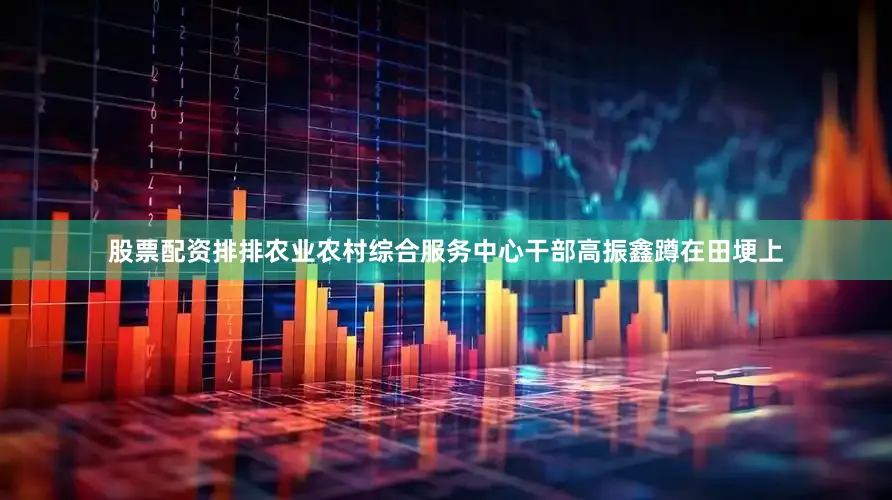 股票配资排排农业农村综合服务中心干部高振鑫蹲在田埂上