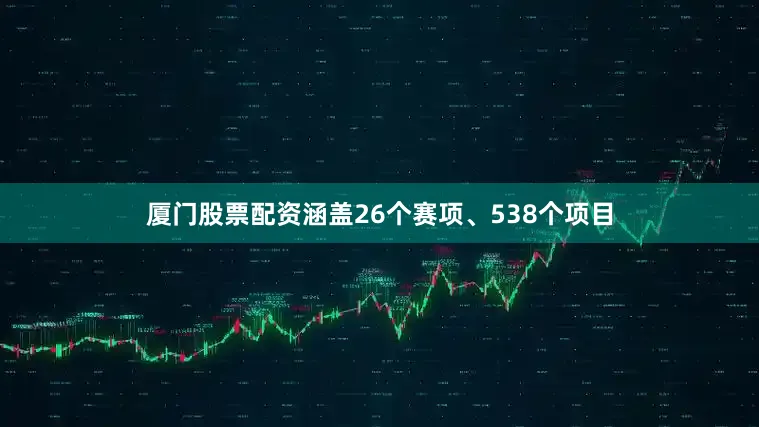 厦门股票配资涵盖26个赛项、538个项目